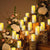 Buy LED Flameless Candles with Real Flame Effect & Remote - HOMAURA®