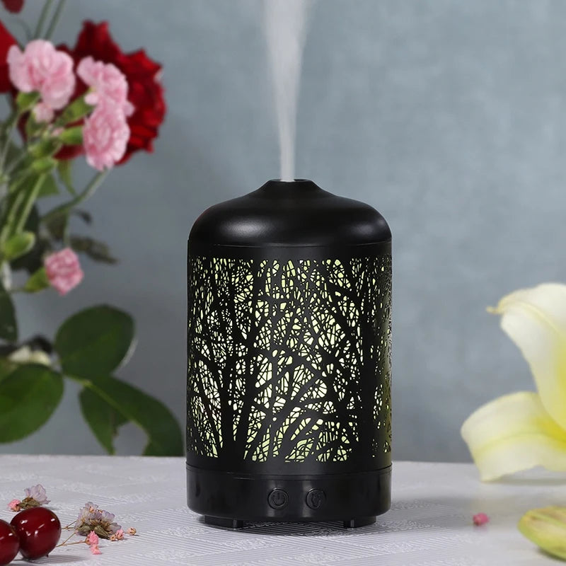 Buy Sacred Tree Essential Oil Diffuser 7-Color LED Aromatherapy