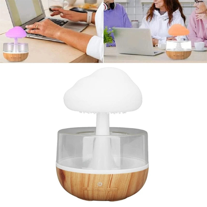 Buy Rain Cloud Humidifier Essential Oil Diffuser Aromatherapy