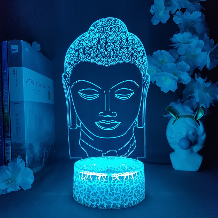 3d Buddha Night lamp