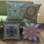 Indian Mandala Cotton/Linen 18" x 18" Sofa Pillow Cases (no filling)