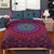 Bedding Set Mandala Bright Floral Duvet Cover with Pillowcases 200TC