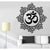Wall Art Wall Sticker Decal Namaste Quote Vinyl Sticker with Om Mandala