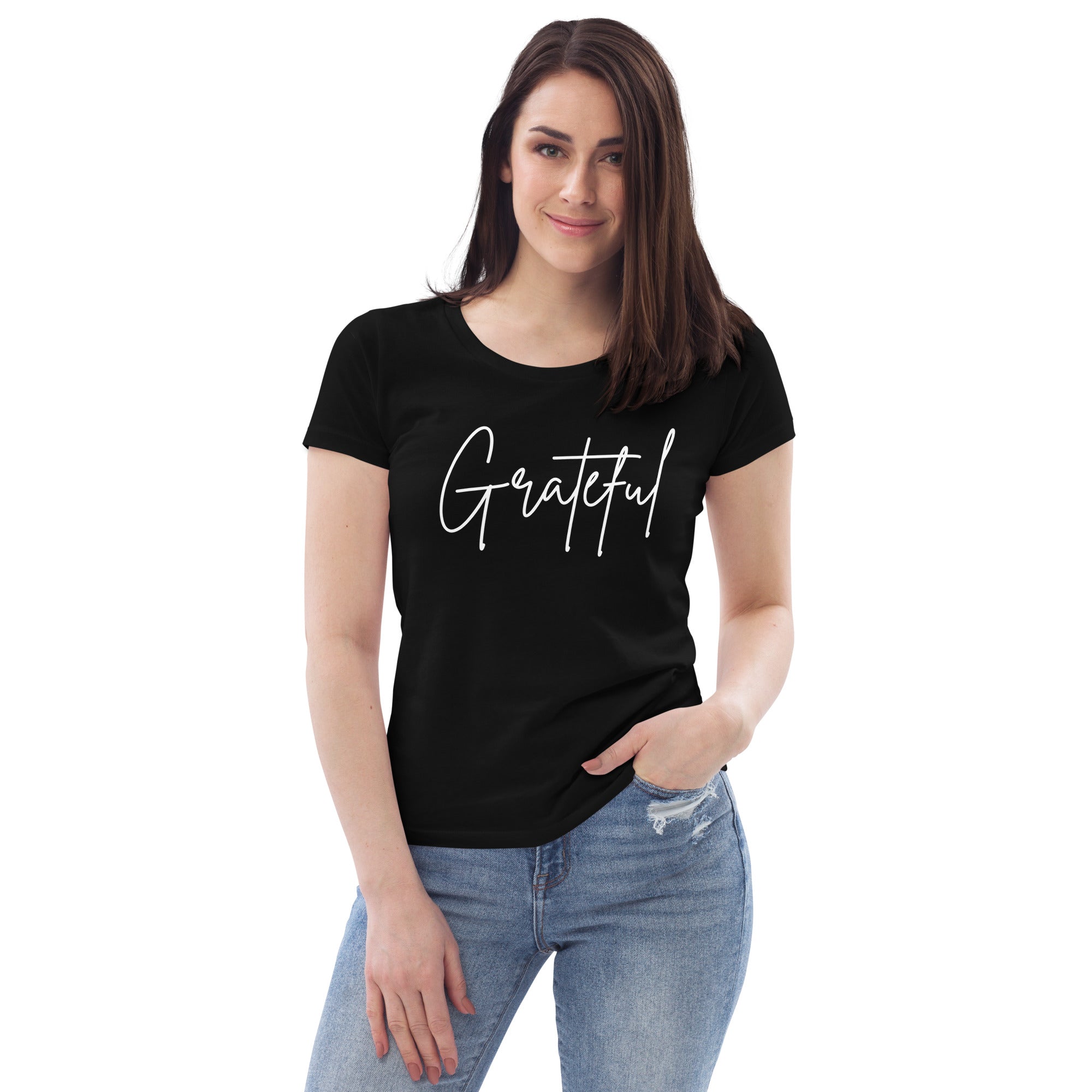 Grateful Women's Fitted eco T-Shirt