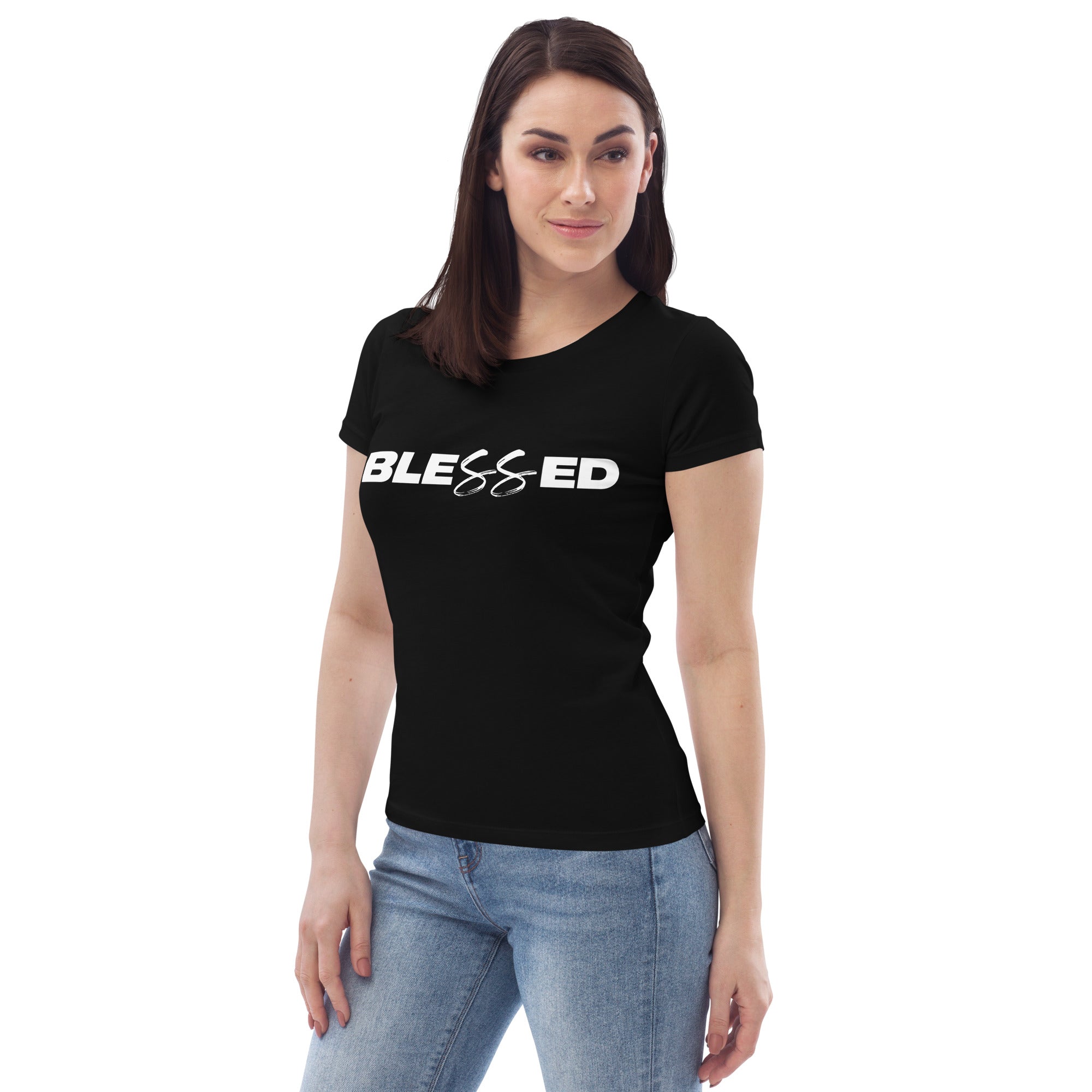 Blessed Women's Fitted eco T-Shirt